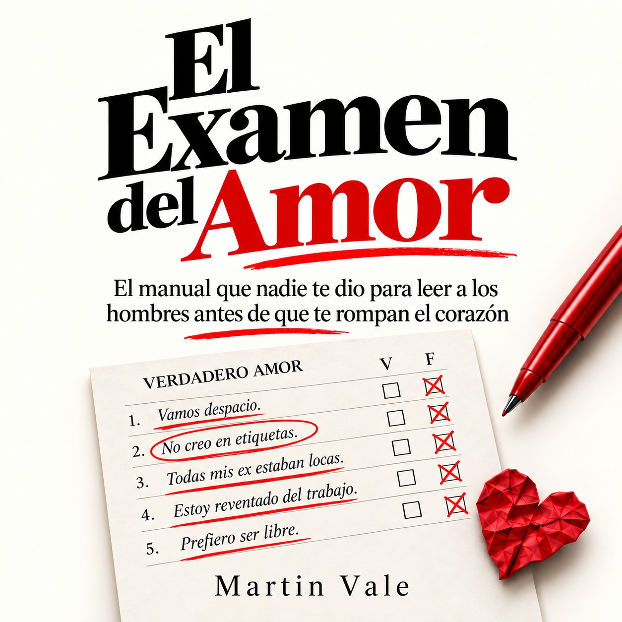 El Examen del Amor · portada